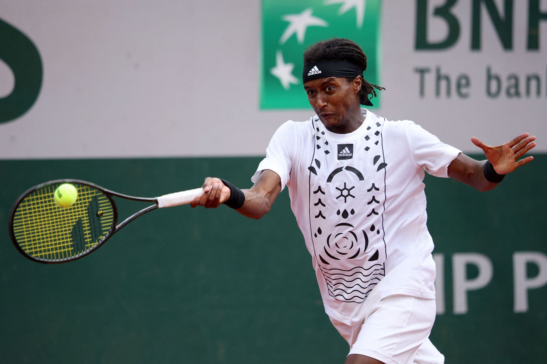 Mikael Ymer at the 2022 French Open