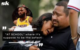"These are kids and we keep putting them in harm's way at school!" - LeBron James grieves over the Robb Elementary School shooting in Texas, emphasizes importance of safety at school and sends prayers to victims