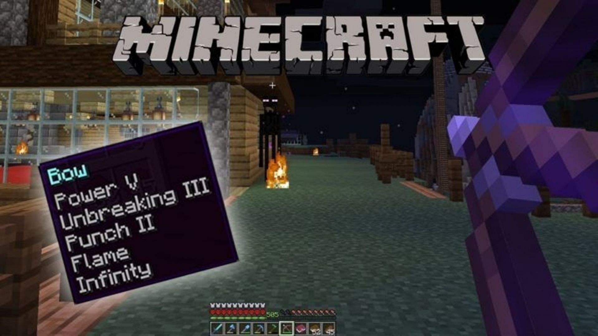 Check out these Minecraft bow enchantments (Image via Mojang)