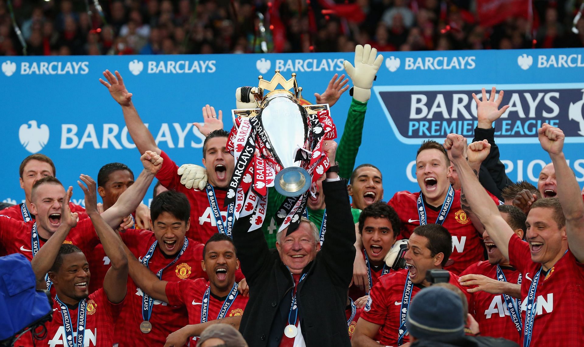Manchester United haven&#039;t won a league title since Sir Alex Ferguson&#039;s retirement in 2013