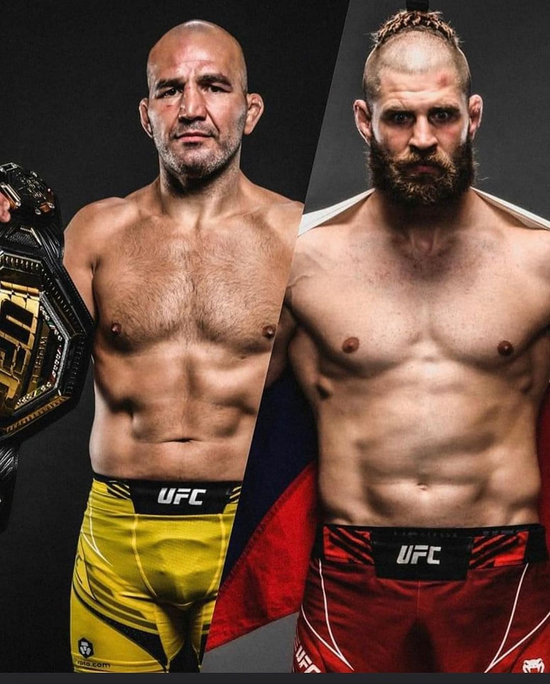 Glover Texeira will look to defend his title on June 11th [Image via @glovertexeira on Instagram]