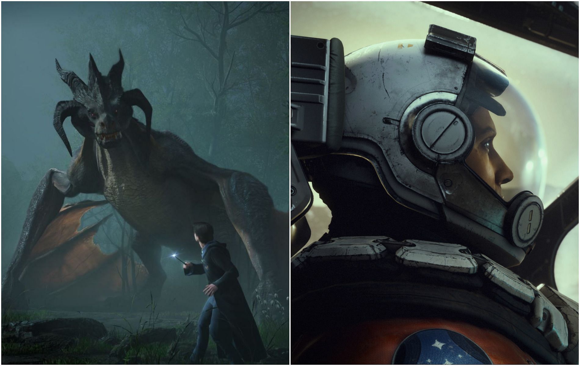 Which of these upcoming major games are you looking forward to? (Images via WB Games/Microsoft)