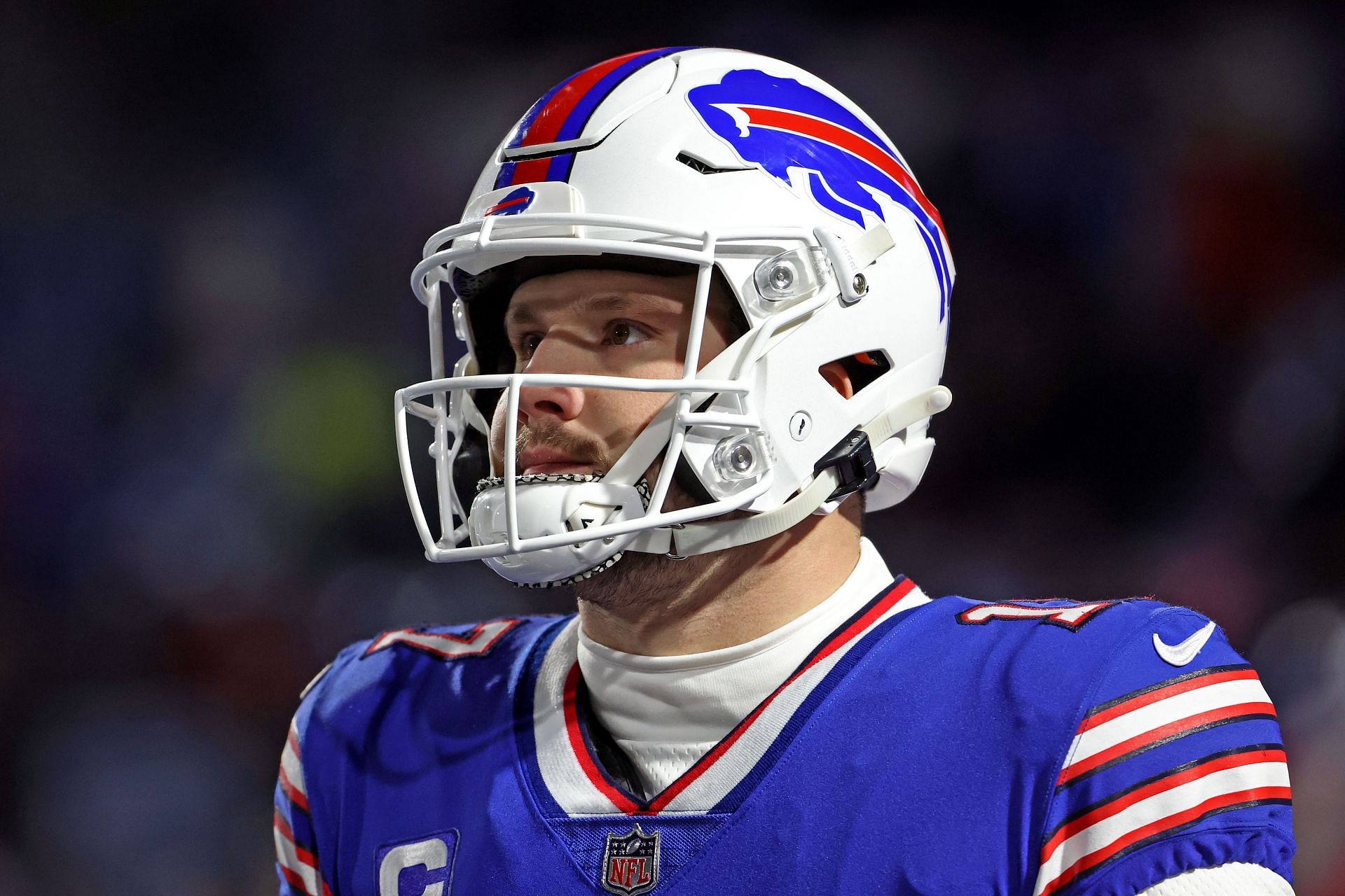 Bills quarterback Josh Allen shared his thoughts about the mass shooting