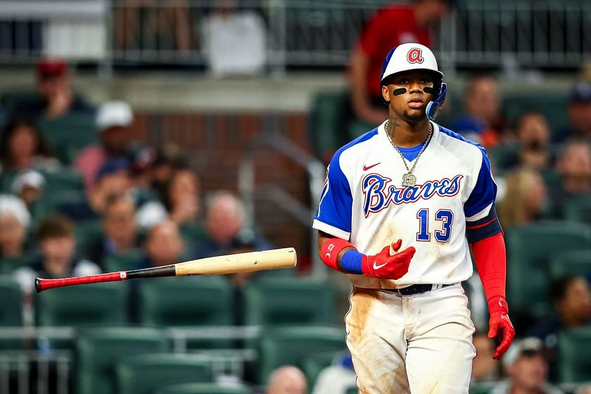 Listen, I don't need another reason to fall in love with Acuña but here we  are…. Keep your head on the swivel young man. The world is watching -  Atlanta Braves star