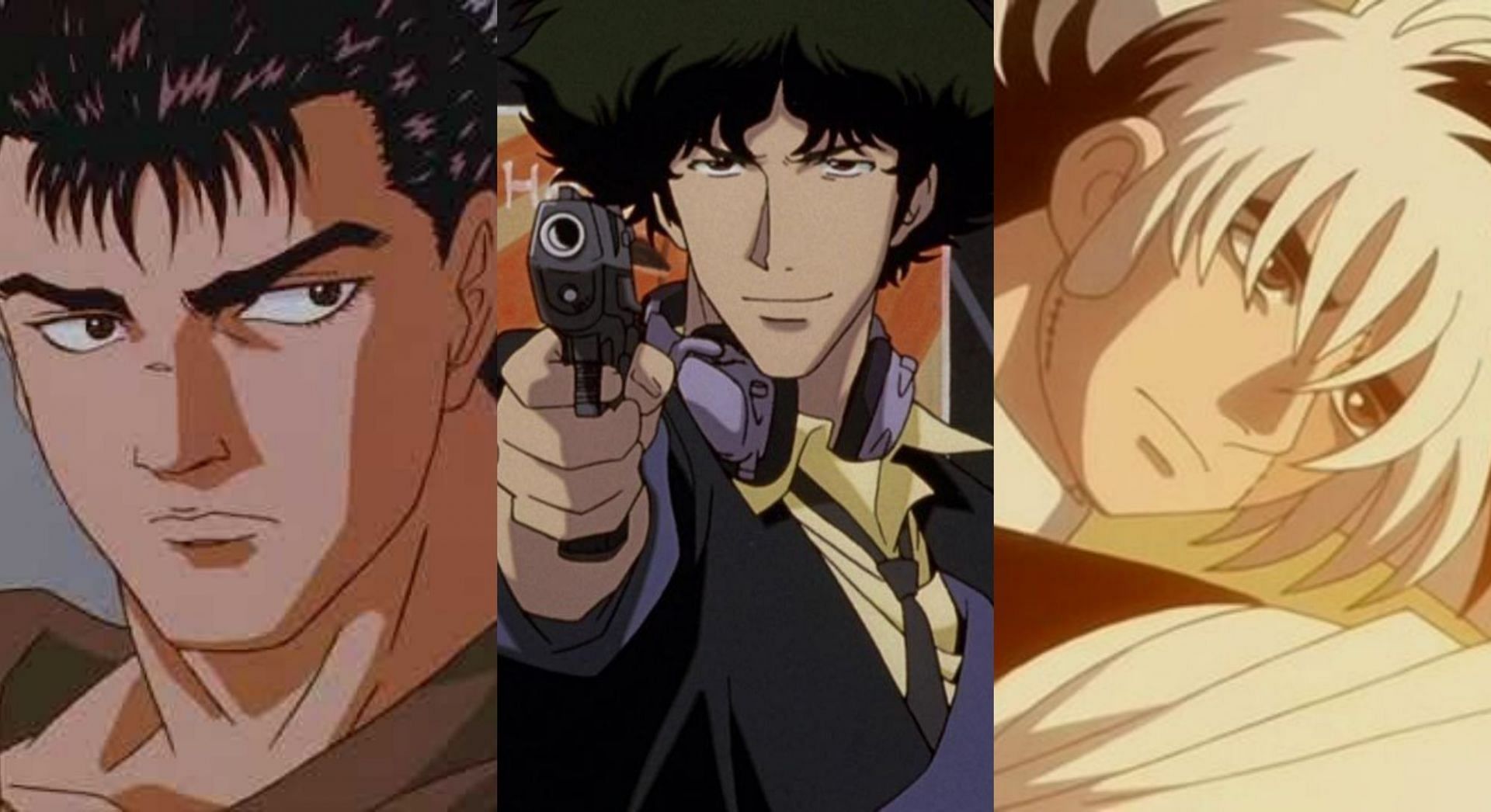 Black Jack and other characters from the most popular Seinen animes from the &#039;90s (Image via Studio Toho, GEMBA)
