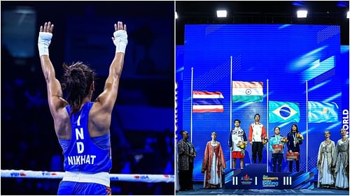 World Champion Indian Boxer Nikhat Zareen (Pic Credit: BFI)