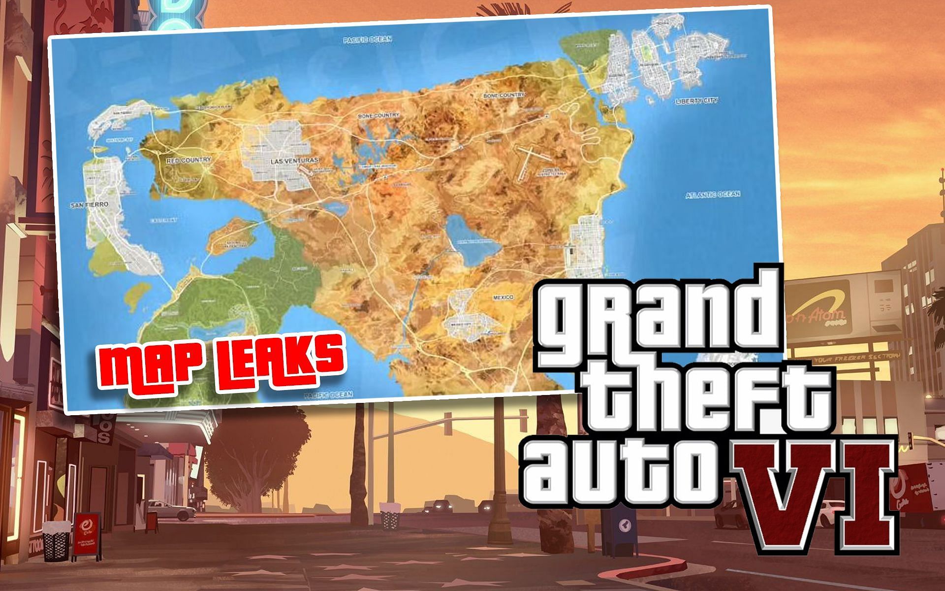 5 most bizarre GTA 6 map leaks (Image via Sportskeeda)