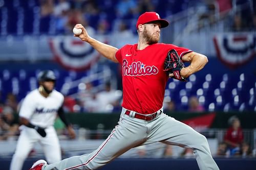 Zack Wheeler and the Philadelphia Phillies face the Texas Rangers Wednesday.