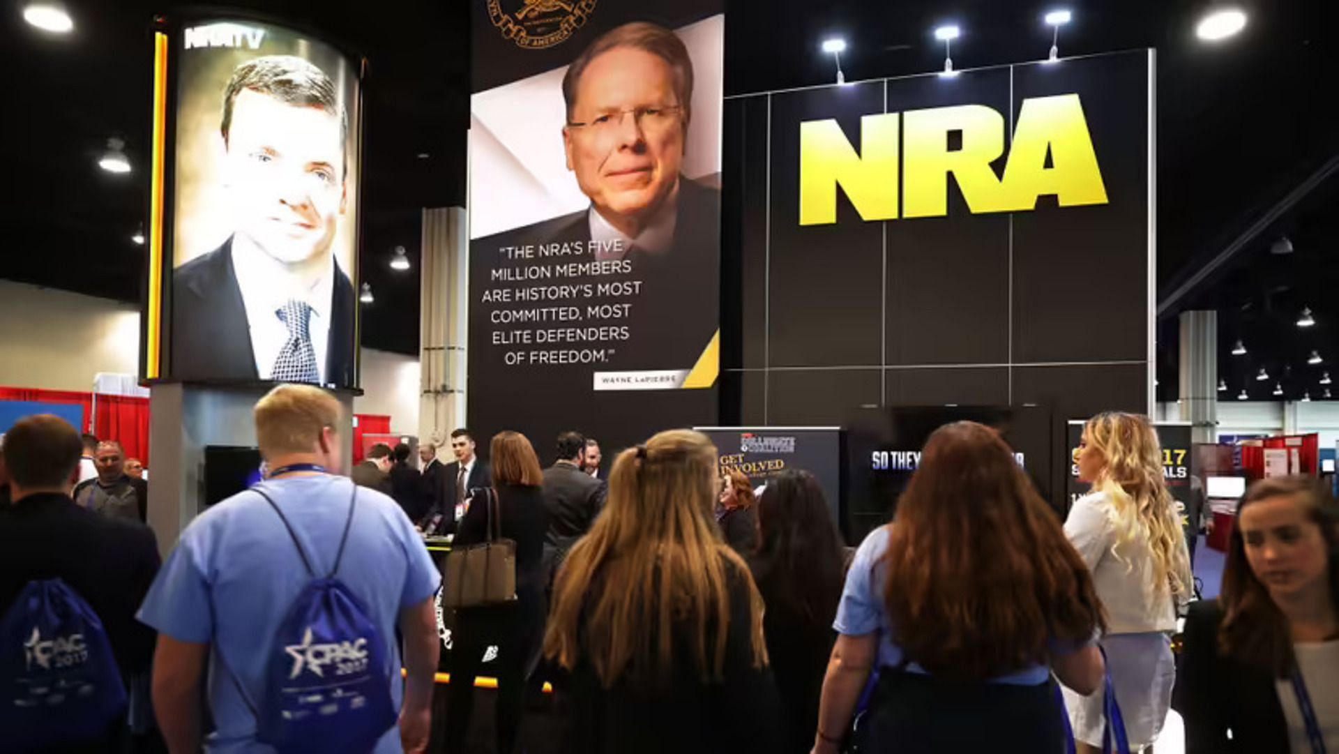 NRA, a pro-gun rights group, receives massive hate online for a convention they&#039;re planning (Image via Getty)