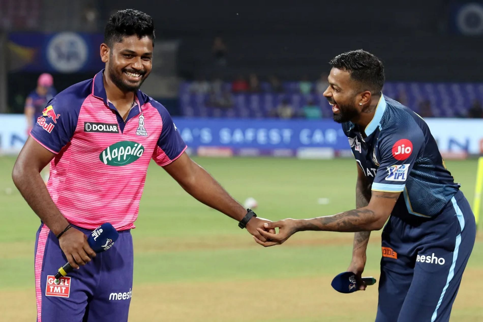 Sanju Samson (left) and Hardik Pandya. All pics: IPLT20.COM