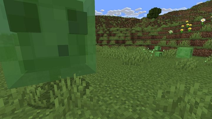 Minecraft Bedrock Edition where to find slimes