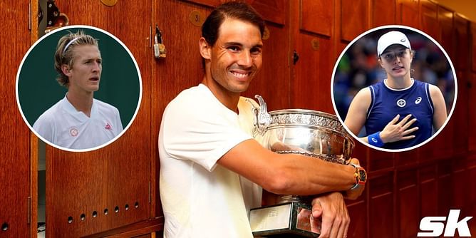 Watch: Sebastian Korda beats Iga Swiatek in fun Rafael Nadal quiz