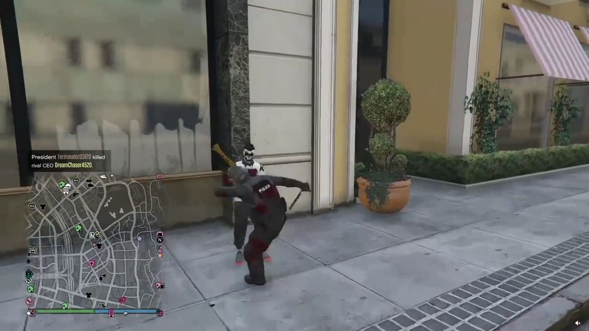 GTA Online has many godmode glitches, griefers often abuse them (Image via Reddit/fuego_bellzalito62)