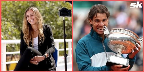 Paula Badosa has called Rafael Nadal her idol.