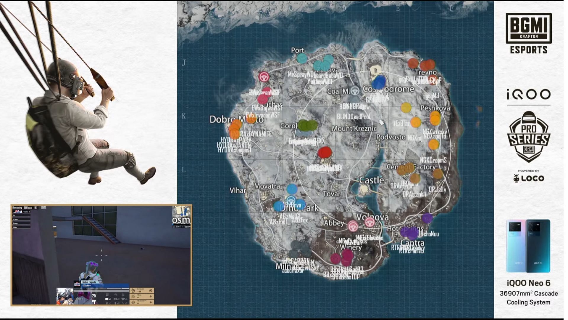 Vikendi was map included in the BMPS League Stage for the first time (Image via BGMI)