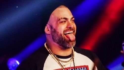 Eddie Kingston at an AEW event