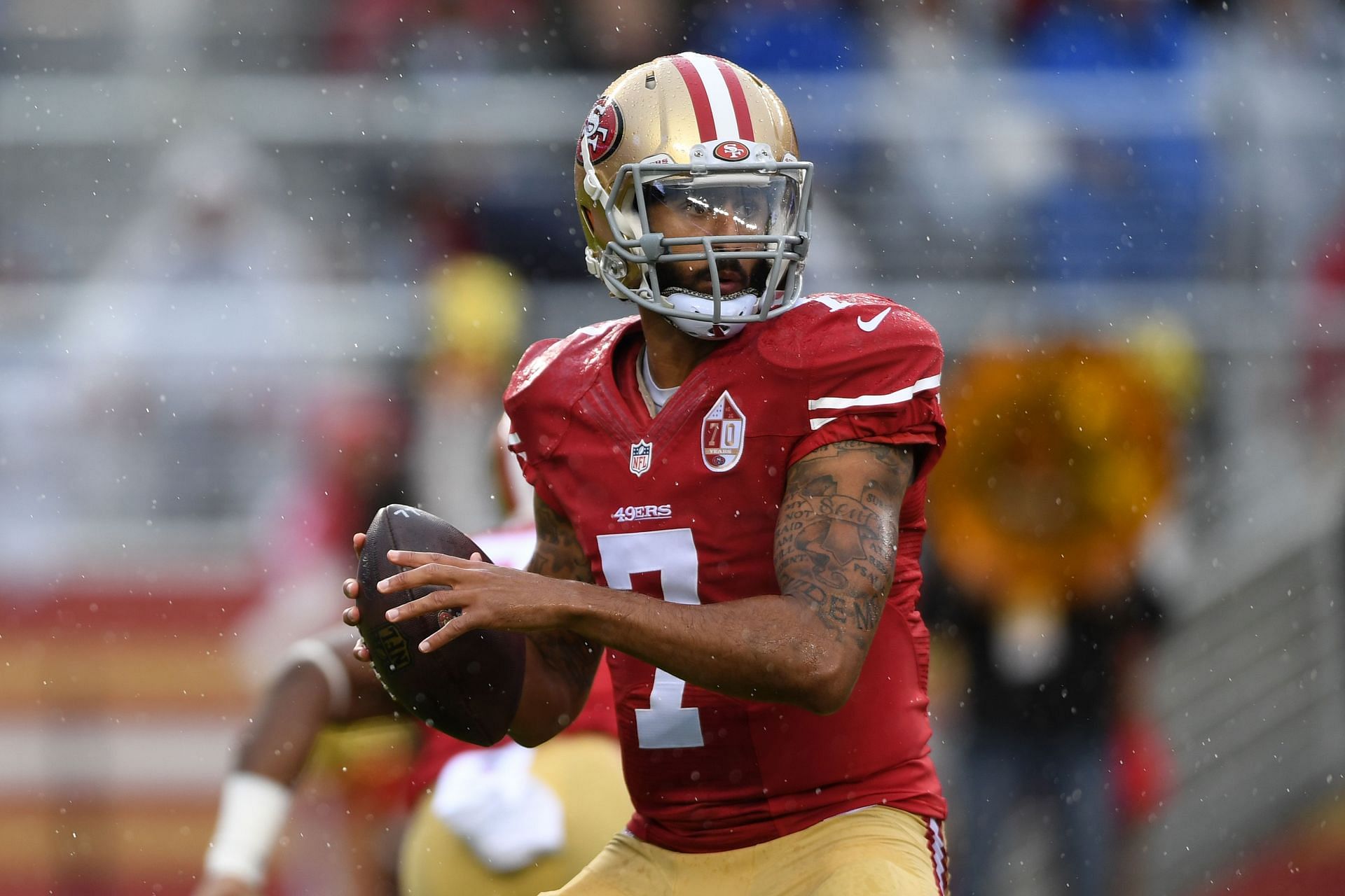 The QB with the San Francisco 49ers