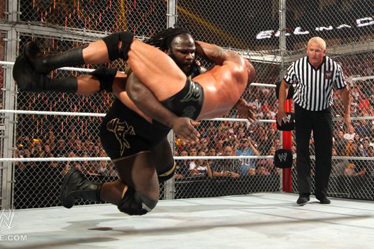 Despite being in the midst of a career resurgence, few remember that Mark Henry defeated Randy Orton inside Hell in a Cell