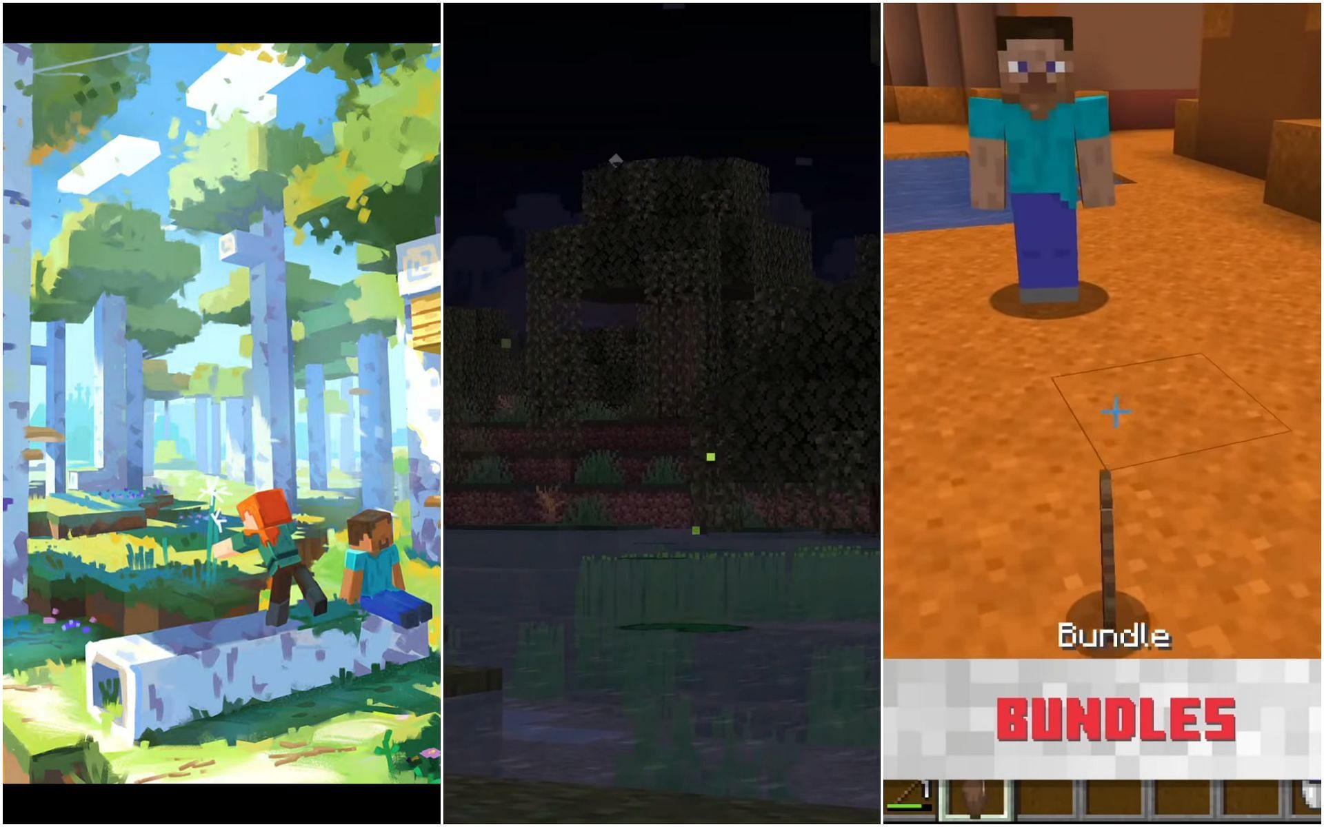 Features that will not be released in the next update (Image via Mojang)