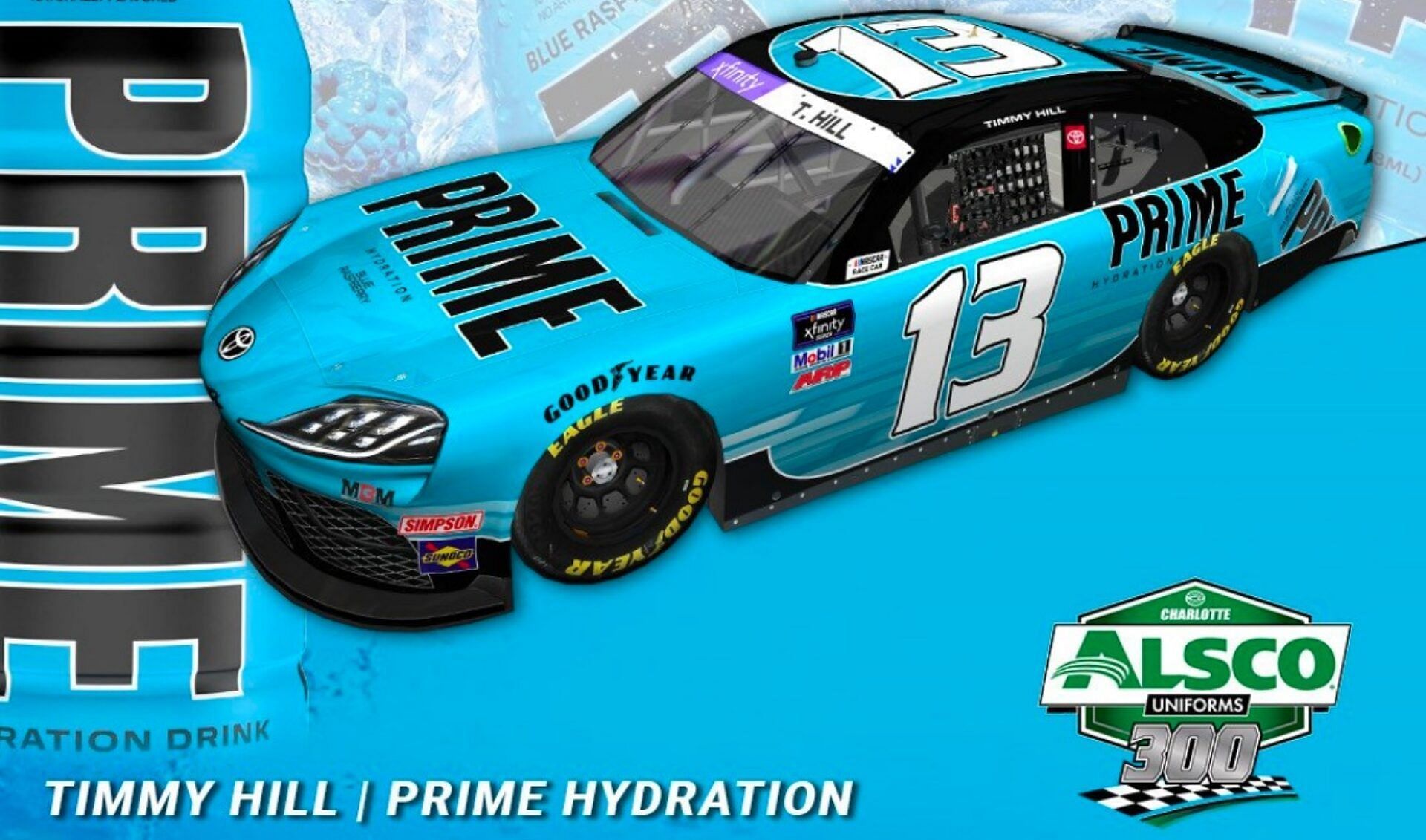 Prime Hydration, Logan Paul&#039;s new sports drink company makes NASCAR debut at Charlotte Motor Speedway with MGM Motorsports.