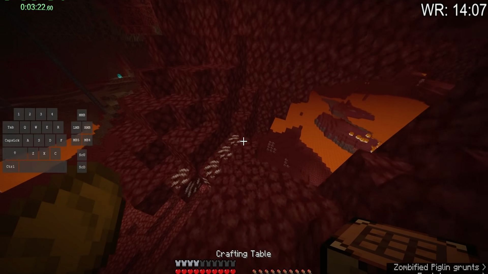 A simple Speedrunning trick to find a Nether Fortress