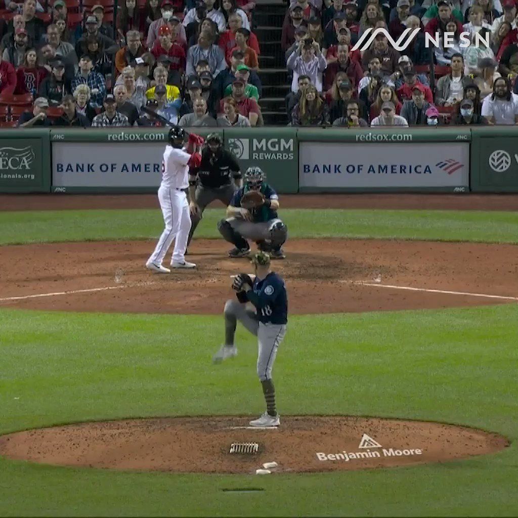 Jonny Gomes caught Trevor Story's first Red Sox grand slam on