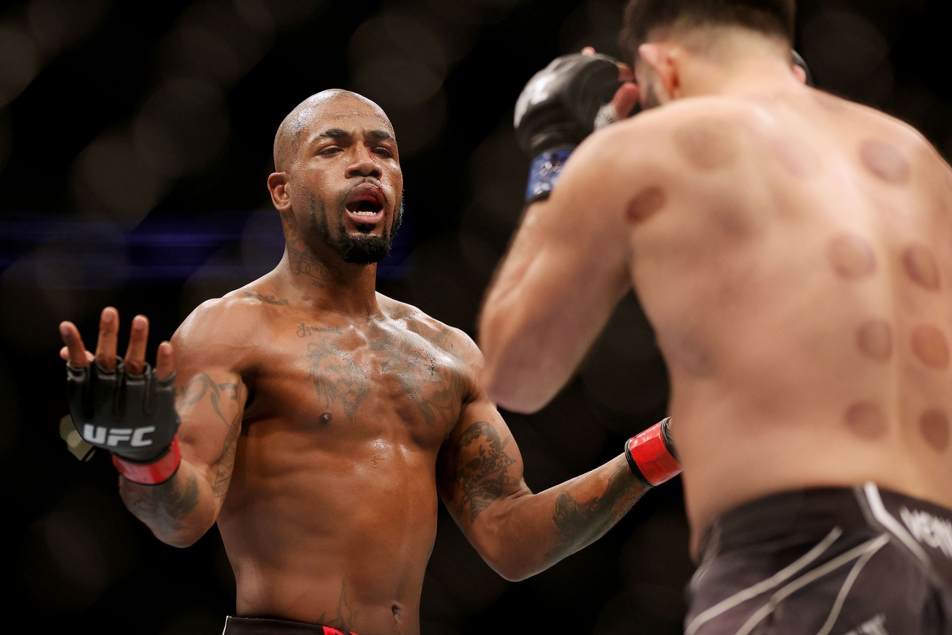 UFC 271: Bobby Green taunting Nasrat Haqparast