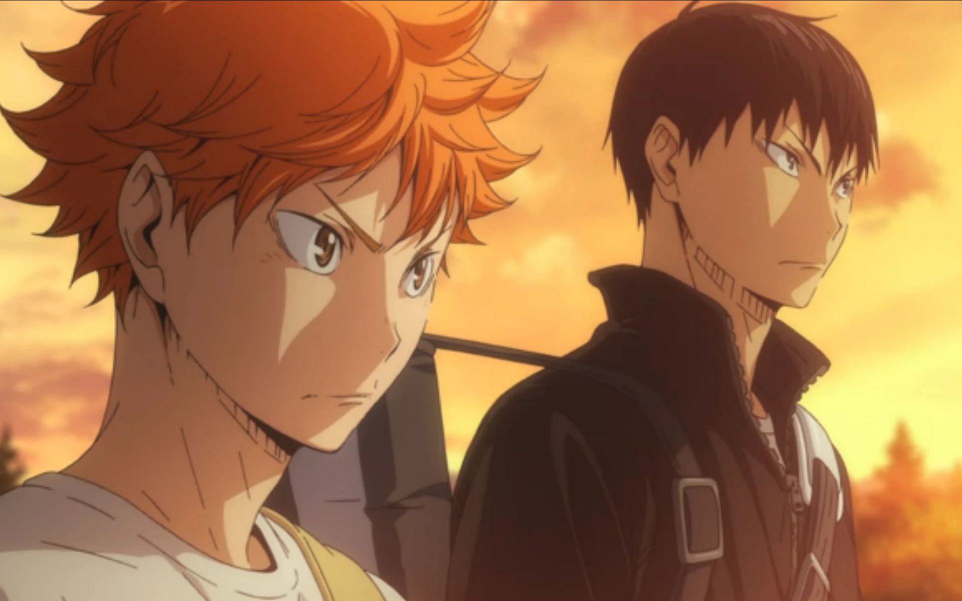 The two most important characters in Haikyuu (Image via Production I.G)