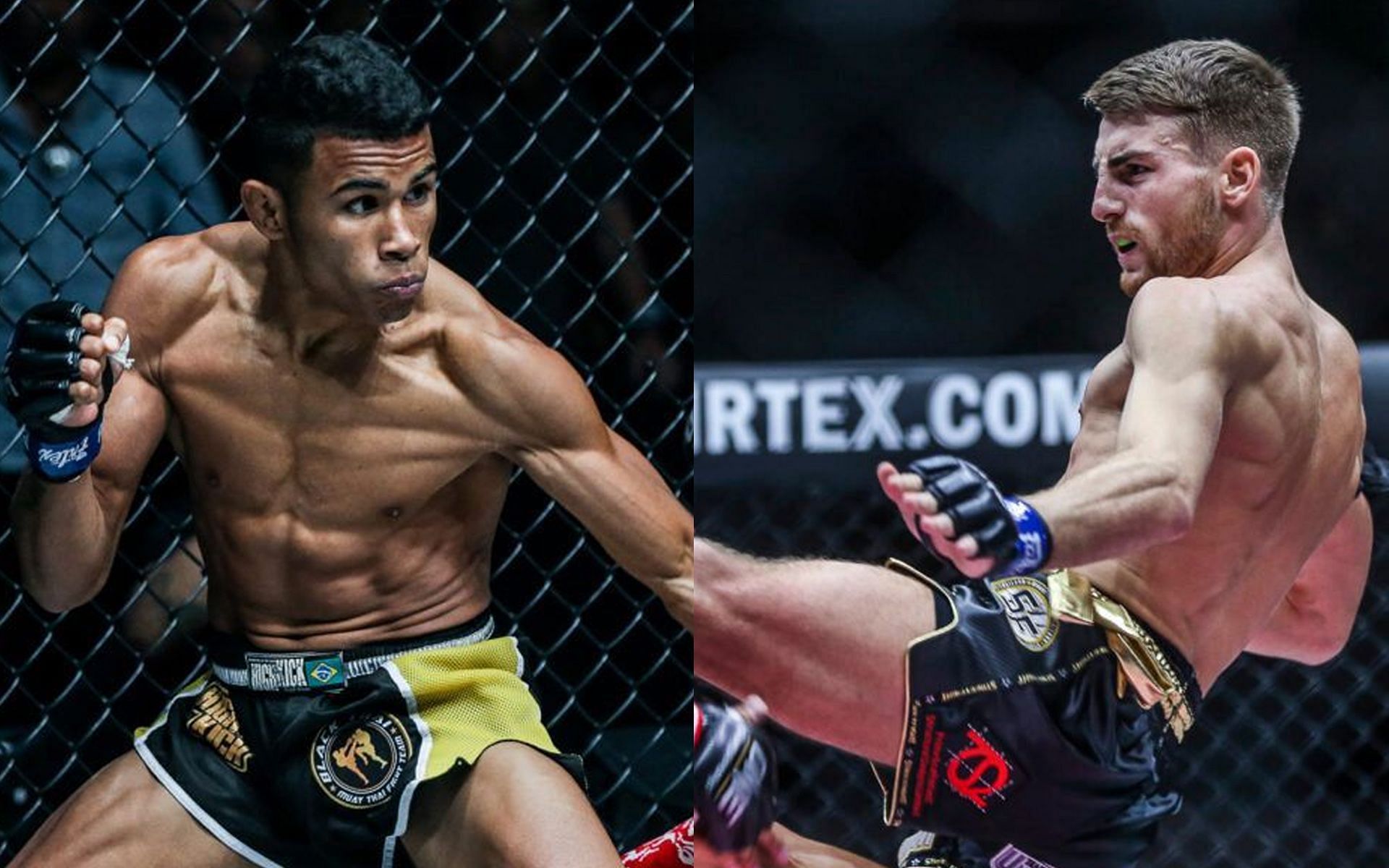 Walter Goncalves (L) believes his matchup with Jonathan Haggerty (R) will be a banger. | [Photos: ONE Championship]
