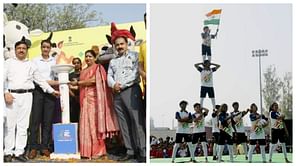 Haryana government organizes torch relay as nation gears up for 2022 Khelo India Youth Games