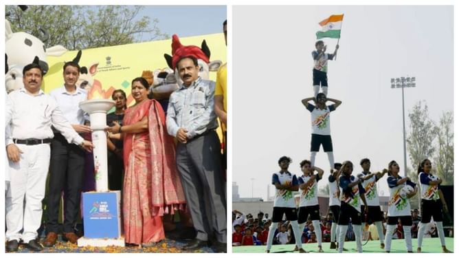 Haryana government organizes torch relay as nation gears up for 2022 Khelo India Youth Games