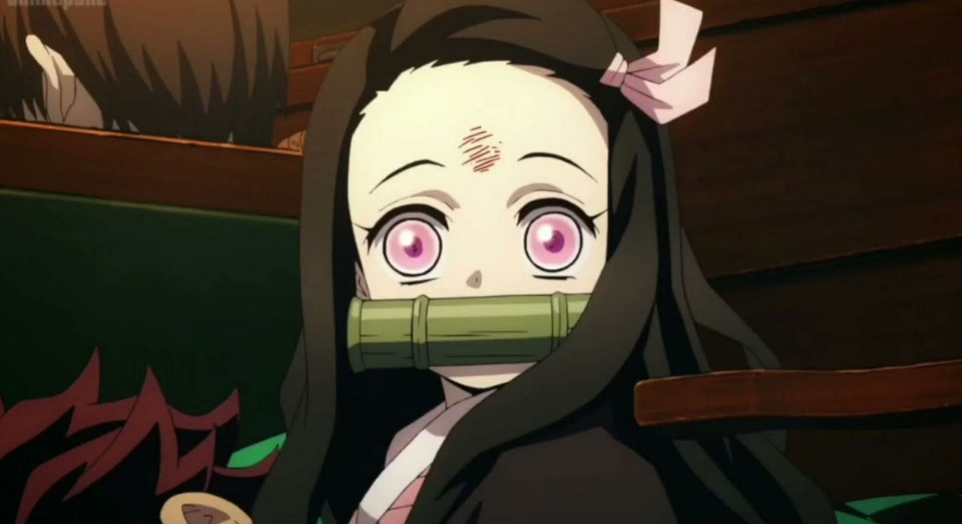 Nezuko, as seen in Demon Slayer (image via Studio Ufotable)