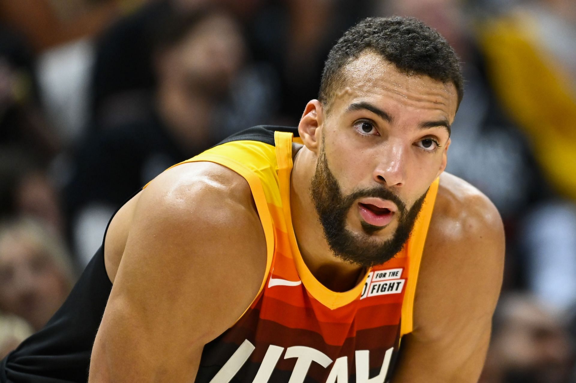 Rudy Gobert of the Utah Jazz could be looking for a new team this summer..