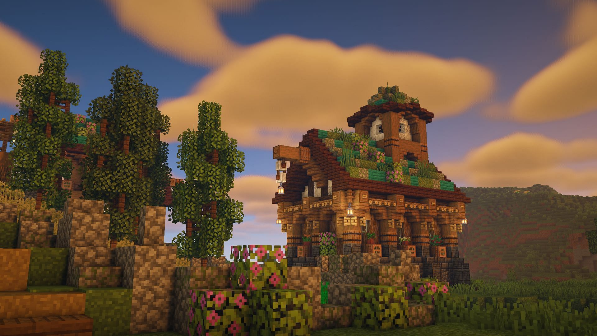 minecraft build a forge village