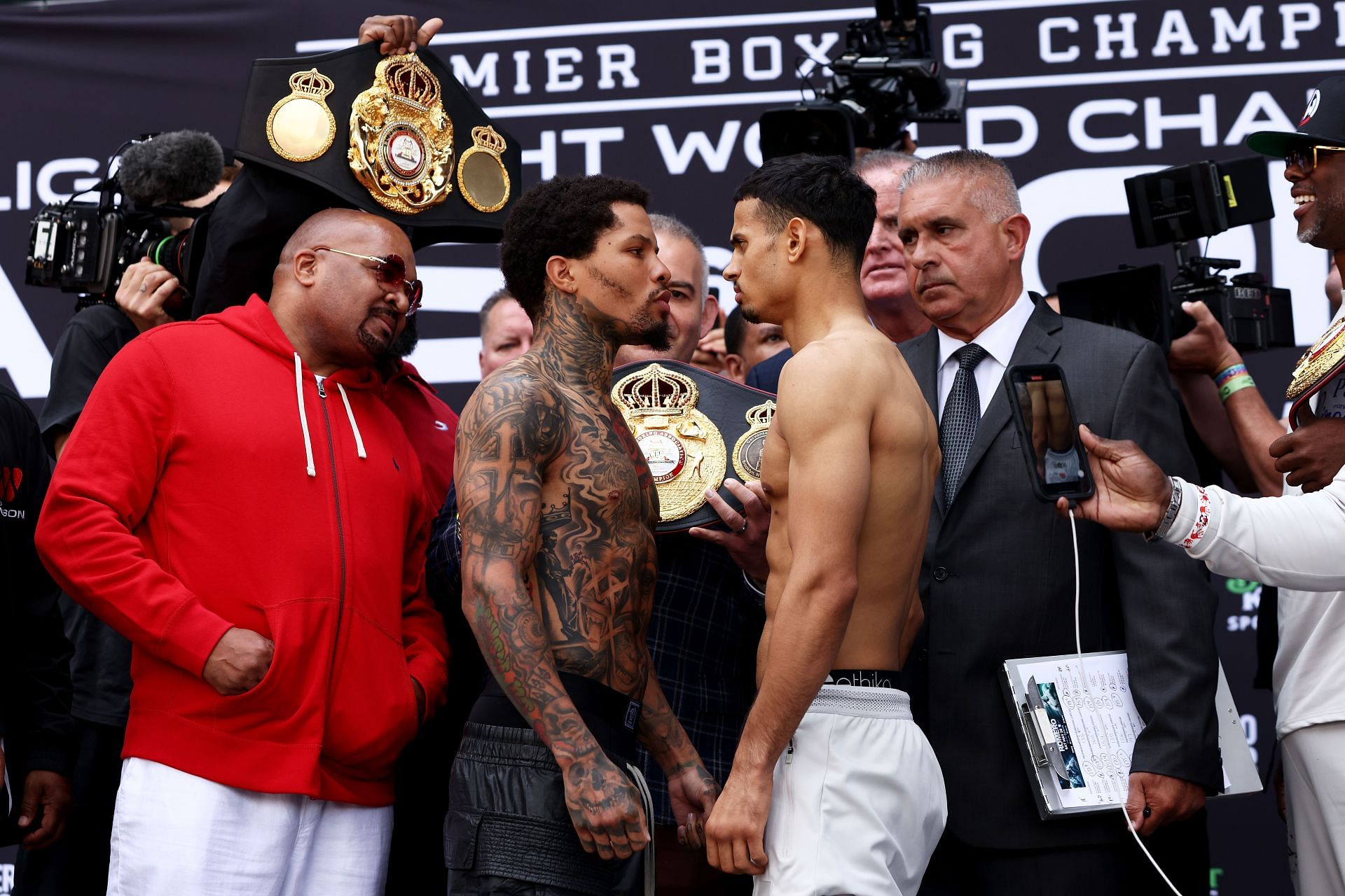 Gervonta Davis vs. Rolando Romero - Weigh-in