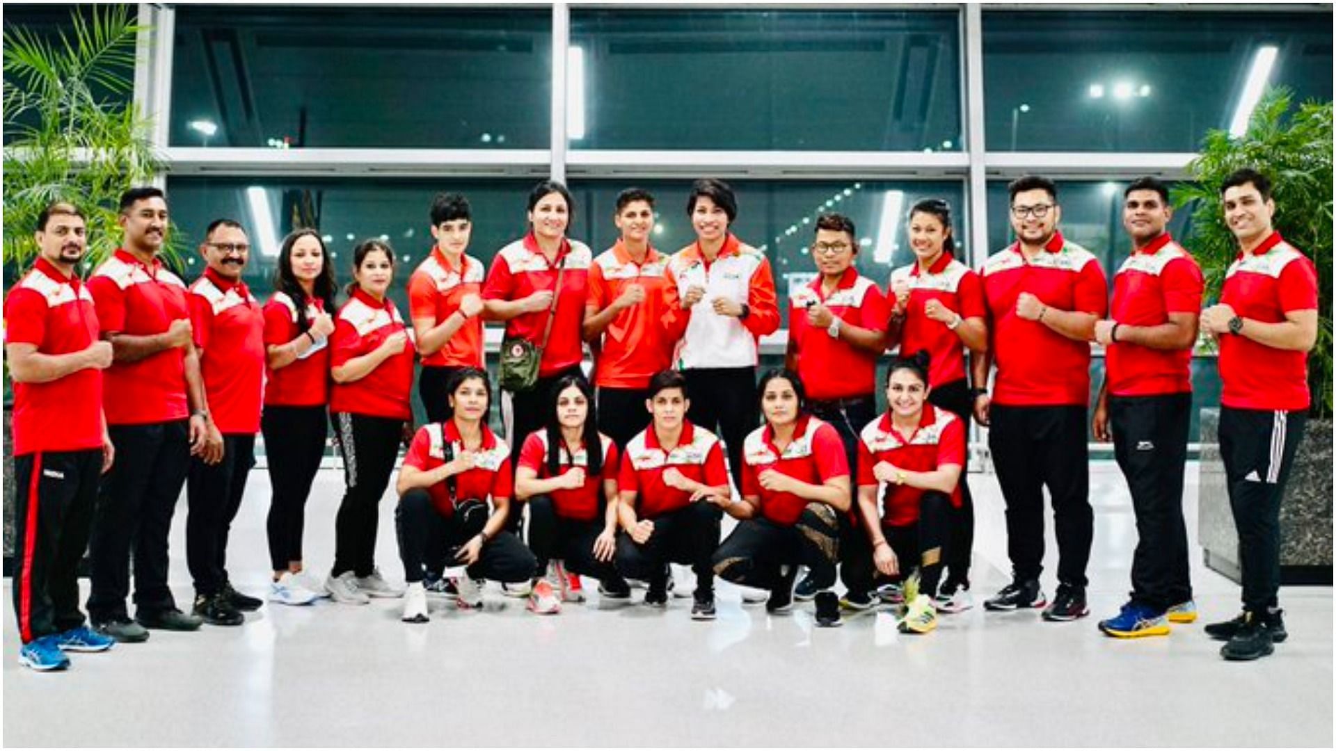 Indian boxing contingent for World Women&rsquo;s Boxing Championships (Pic Credit: BFI)