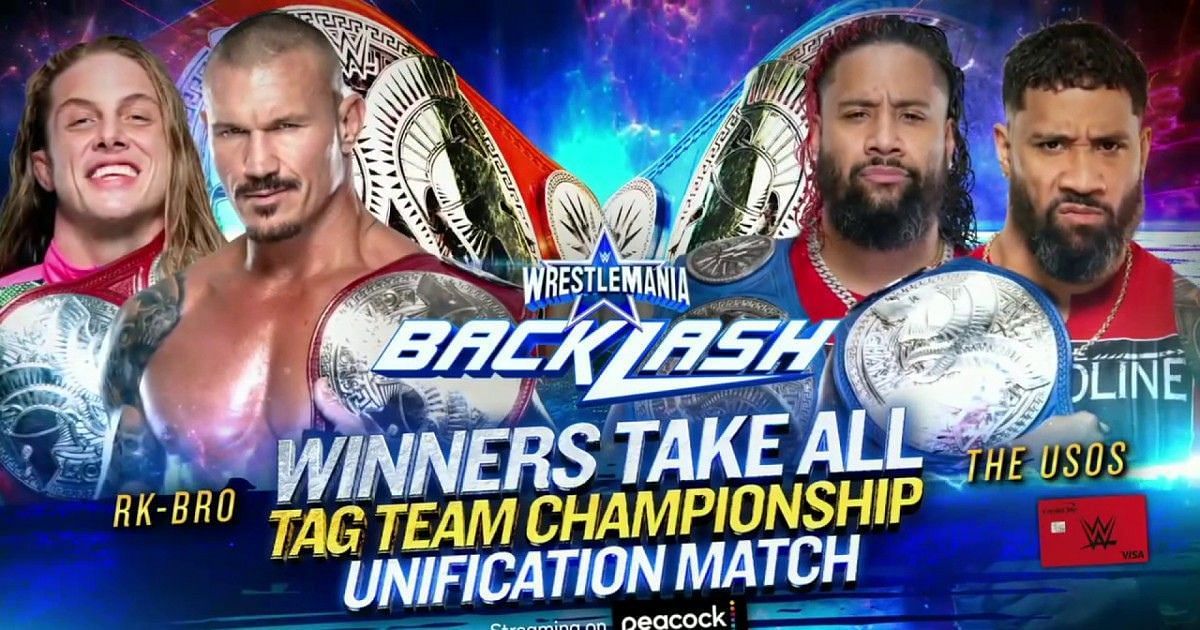 RK-Bro and The Usos were previously advertised for a high-stakes match.