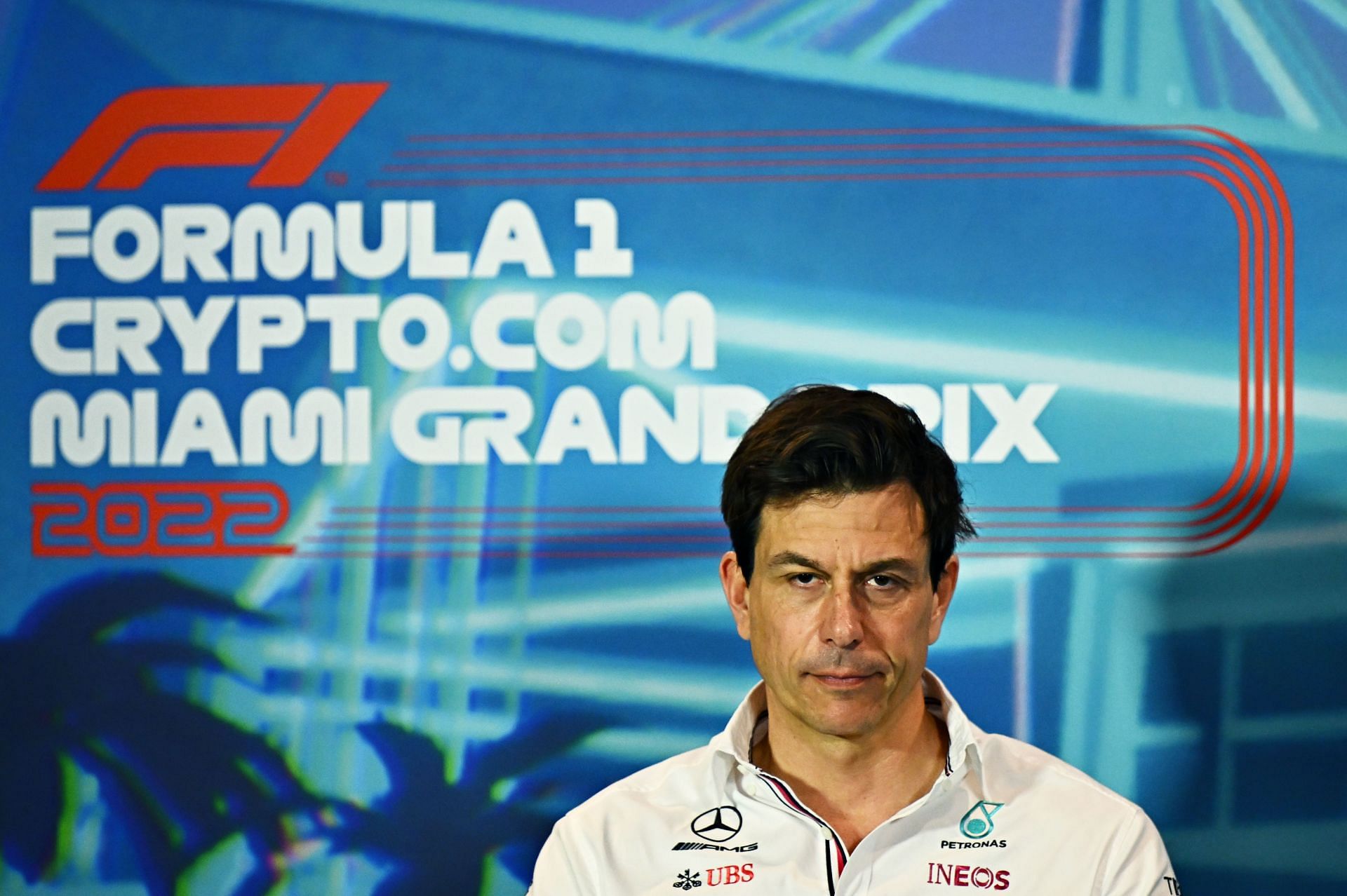 Mercedes boss Toto Wolff at the F1 Grand Prix of Miami - Final Practice