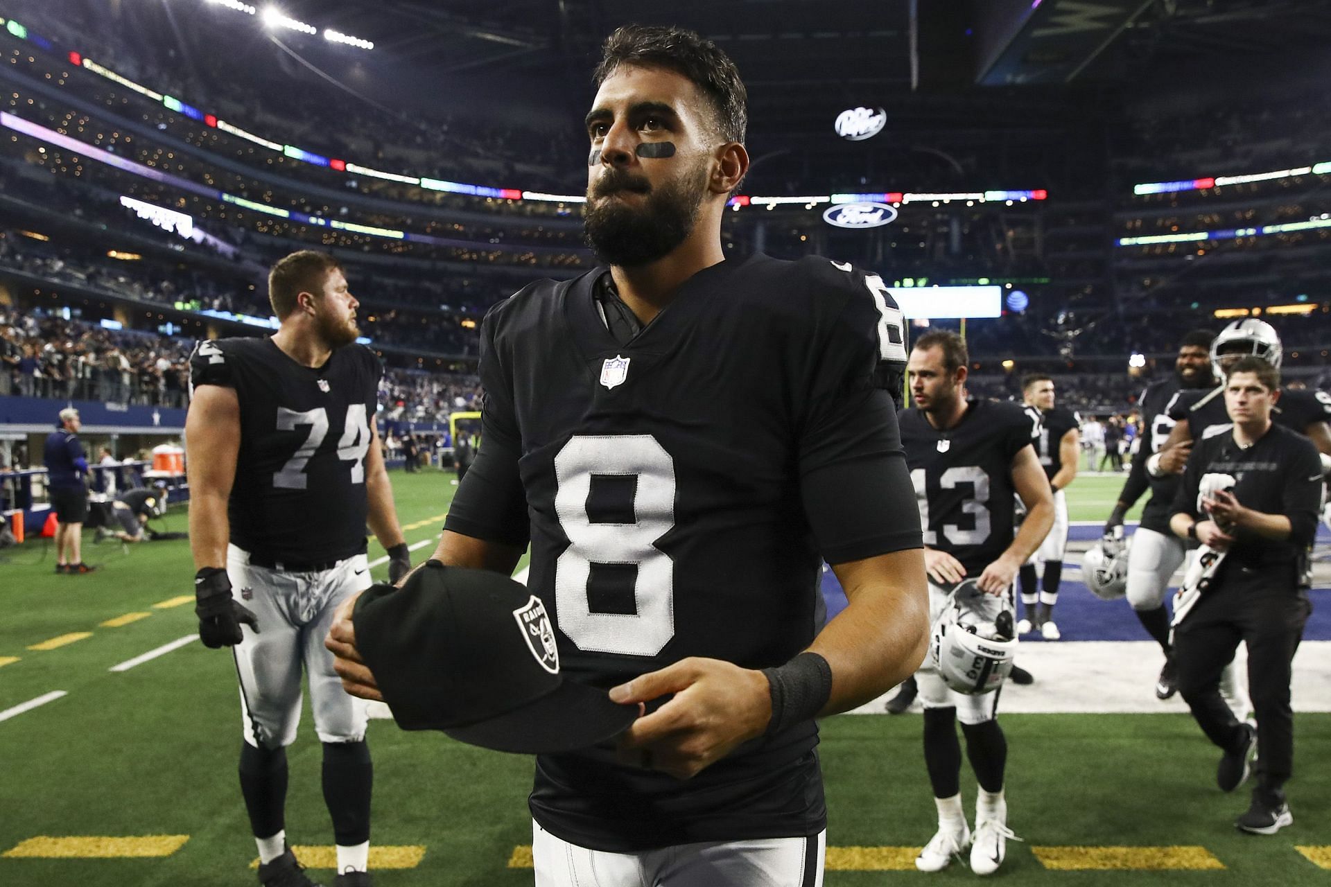 Las Vegas Raiders quarterback Marcus Mariota