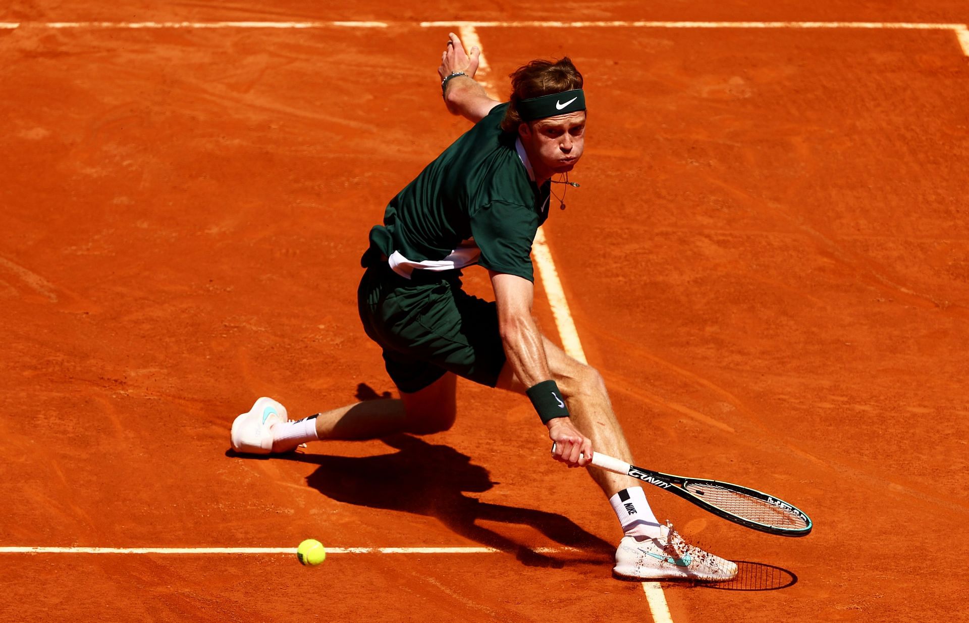 Rublev at the Mutua Madrid Open