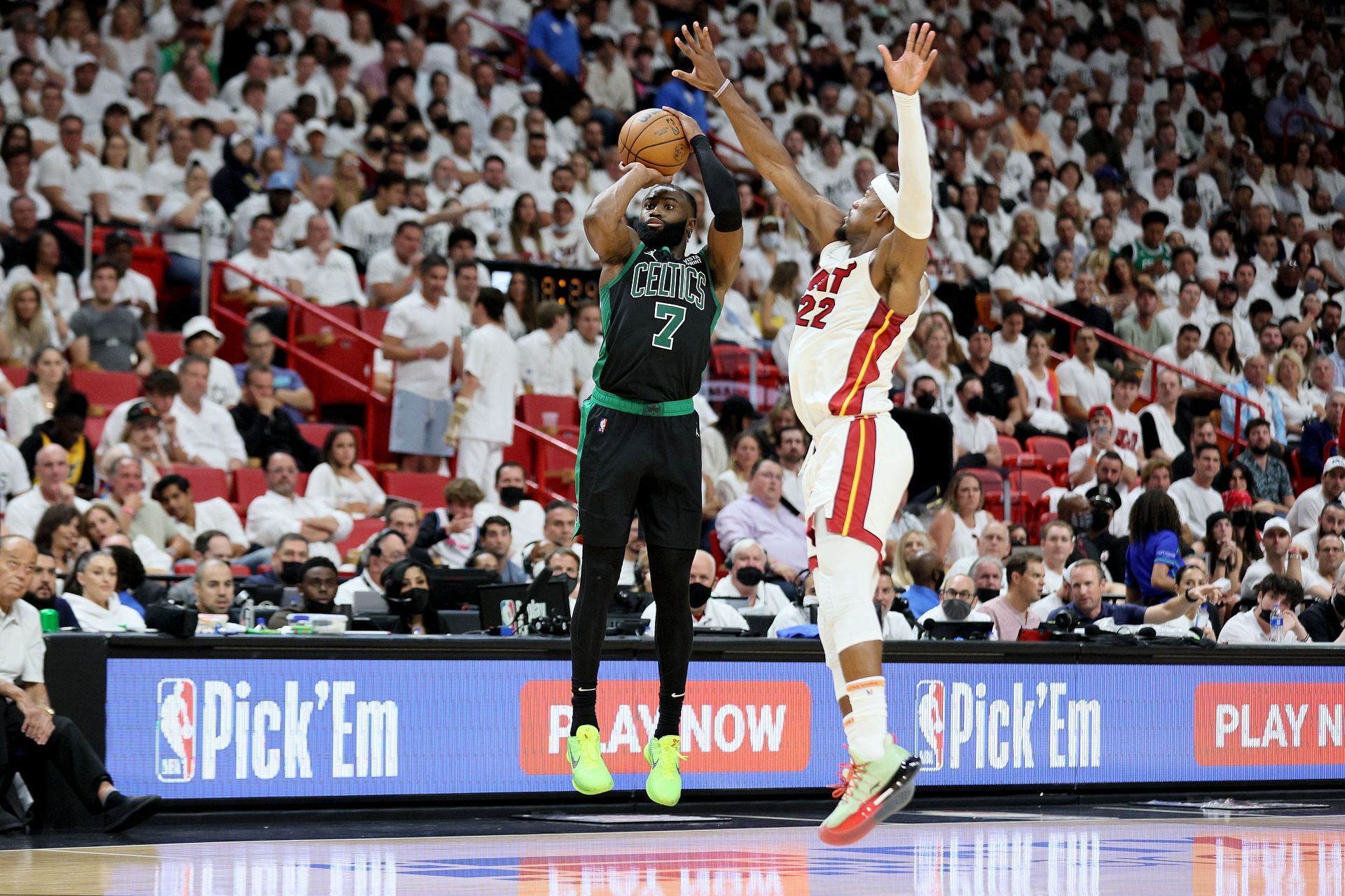 The Boston Celtics have been a much better team in the series against the Heat.