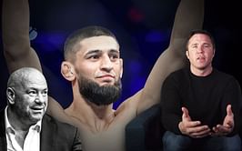 "Possibly has inside information that he wasn't supposed to share" - Chael Sonnen breaks down rumors of Khamzat Chimaev getting interim title shot