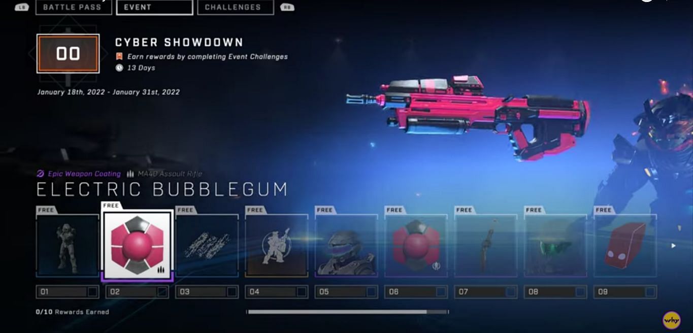 Electric Bubblegum features a strong hot pink color (Image via 343 Industries)