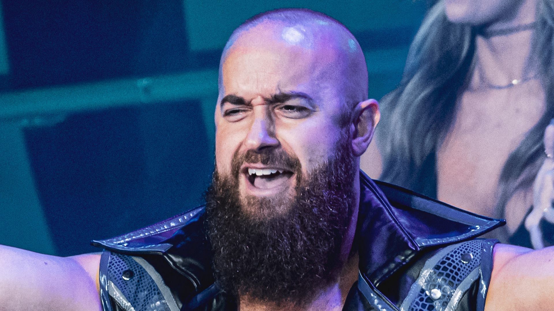 John Silver at an AEW event in 2022
