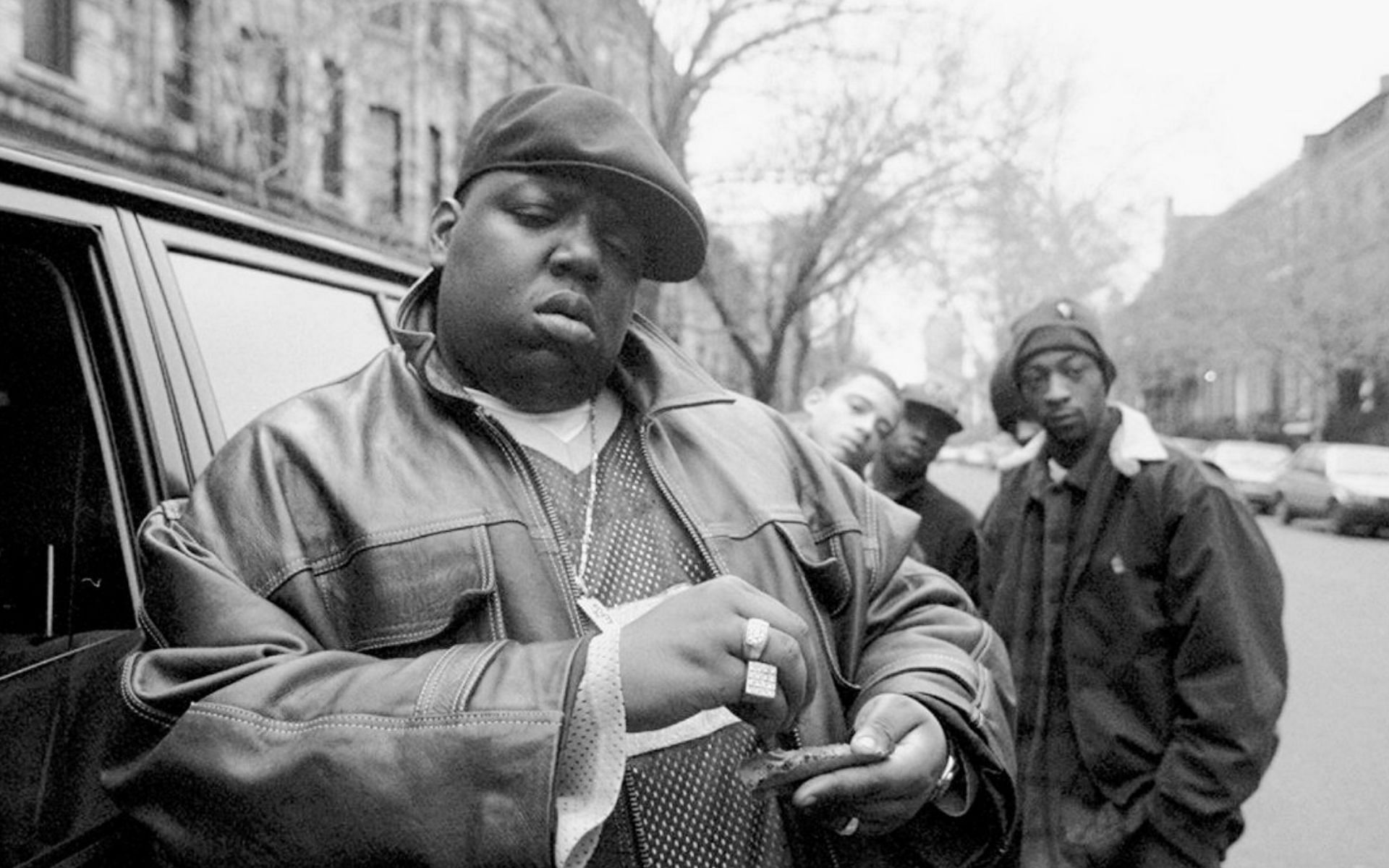 Today&#039;s Heardle artist is The Notorious B.I.G. (Image via Getty Images)
