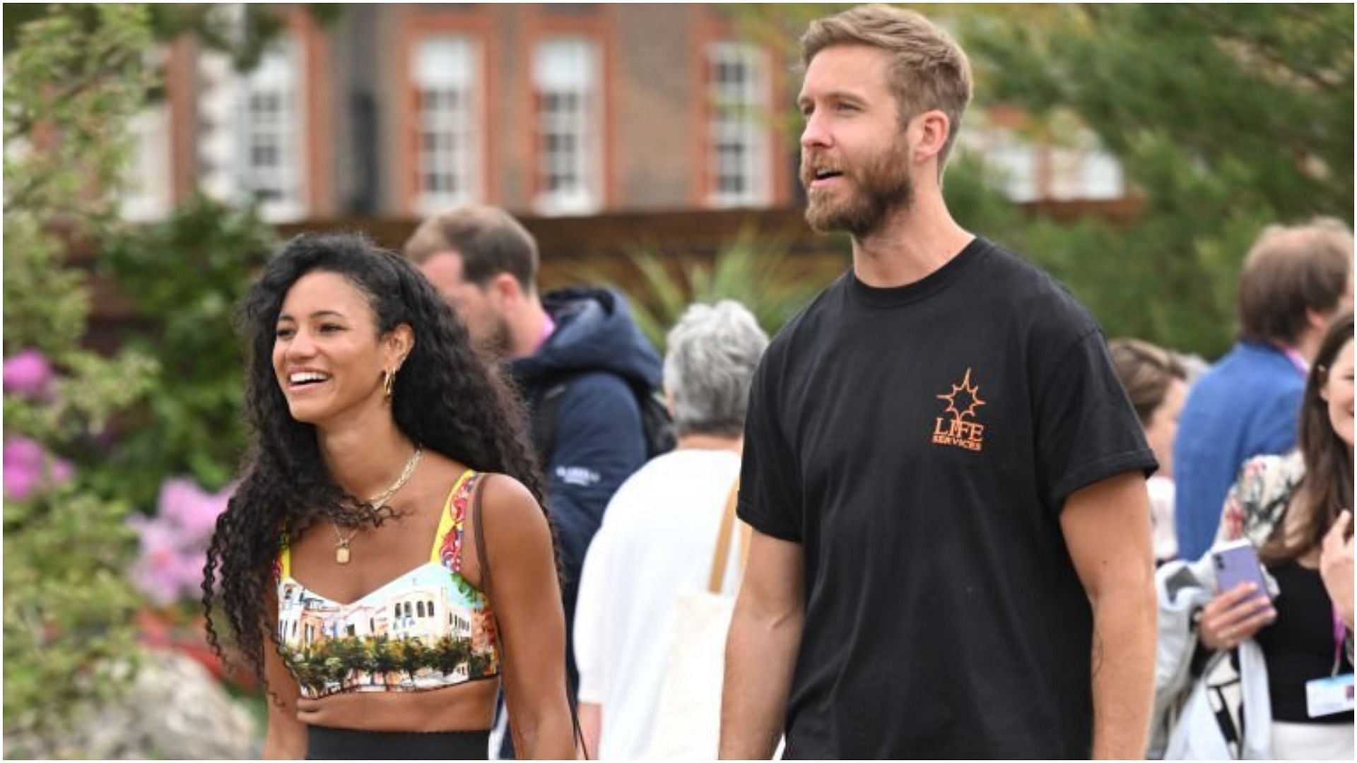 Calvin Harris and Vick Hope reportedly got engaged (Image via Karwai Tang/Getty Images)