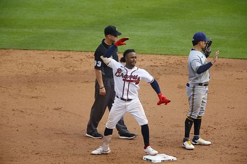 The Milwaukee Brewers will visit the Atlanta Braves for a three-game weekend series starting Friday.