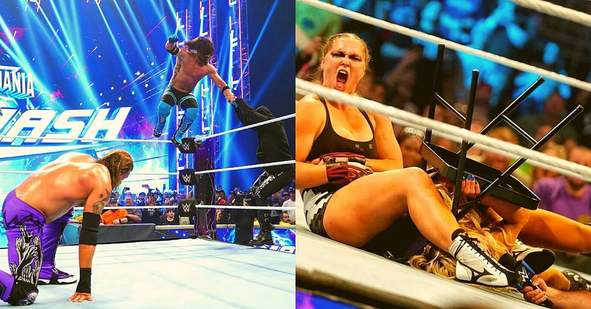 Ronda Rousey picked up the SmackDown Women&#039;s title at WrestleMania Backlash!