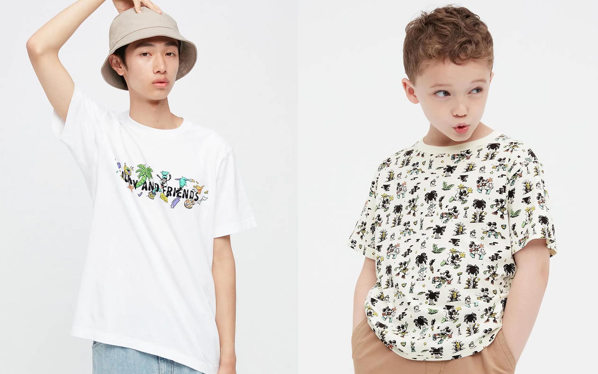 UNIQLO X Disney x Steven Harrington&#039;s Mickey and Friends kids&#039; collection (Image via Uniqlo)