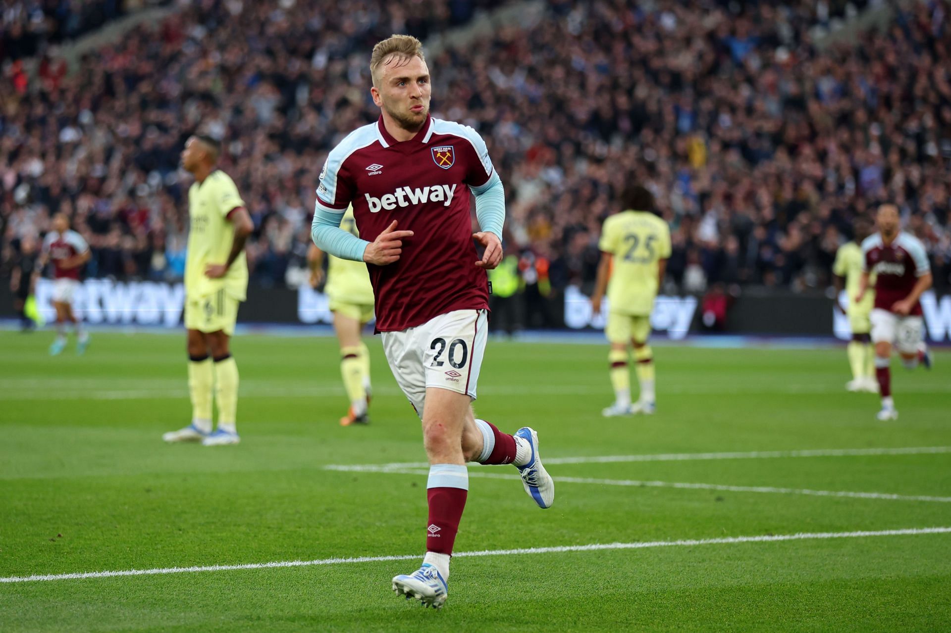 Bowen has 10 Premier League assists this season